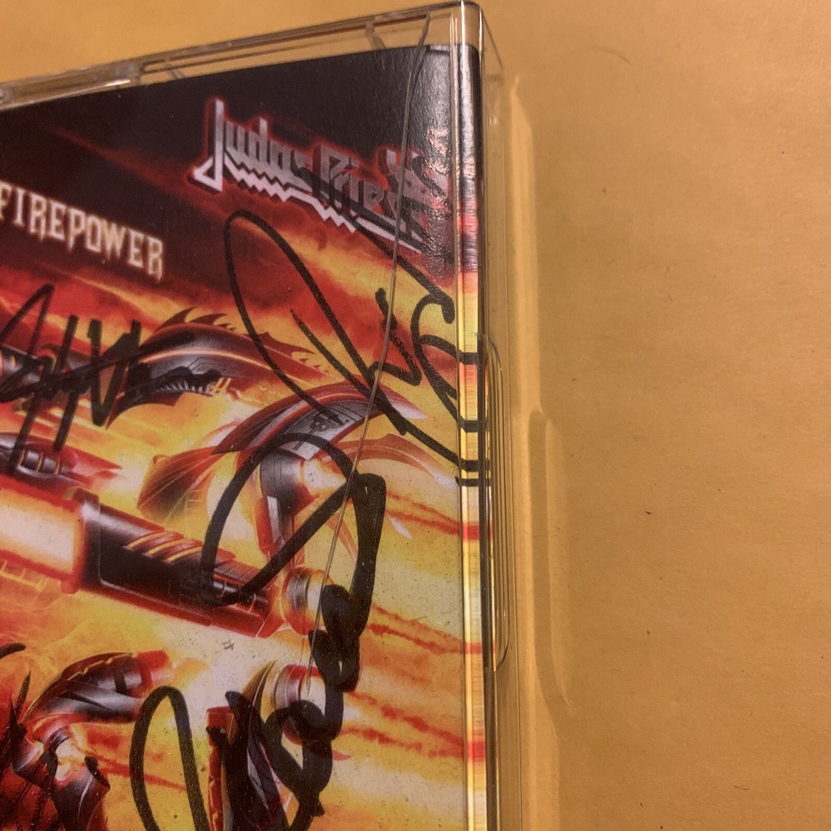 SIGNED Judas Priest Firepower Limited Edition Silver