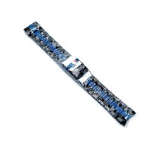 New Invicta Bolt 15269 26mm Stainless Steel / Black  Blue Ion Plated Watch Band