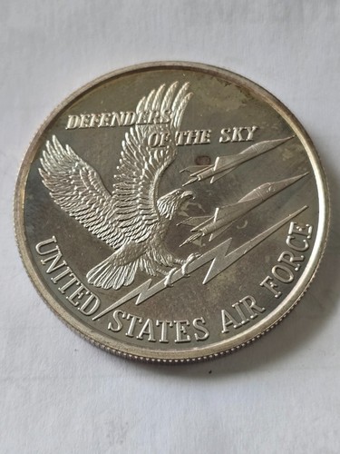 VERY RARE OPERATION DESERT STORM 1 oz .999 Silver Coin United States Air Force