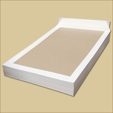 Papprückwand Versandtaschen DIN B4 weiß Haf...