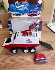 Vintage Star Explorer 1 Space Vehicle Friction Powered 6WD Lunar Rover With Box