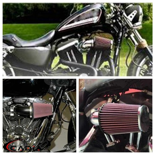 High Flow Air Filter Element For Harley Road King FLHR Street Glide FLHX 2008-16 - Picture 9 of 9