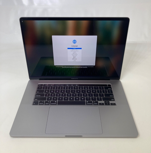 APPLE MACBOOK PRO 16" 2019 A2141 i7-9750H 2.6GHz 16GB 512GB CYCLE COUNT 252