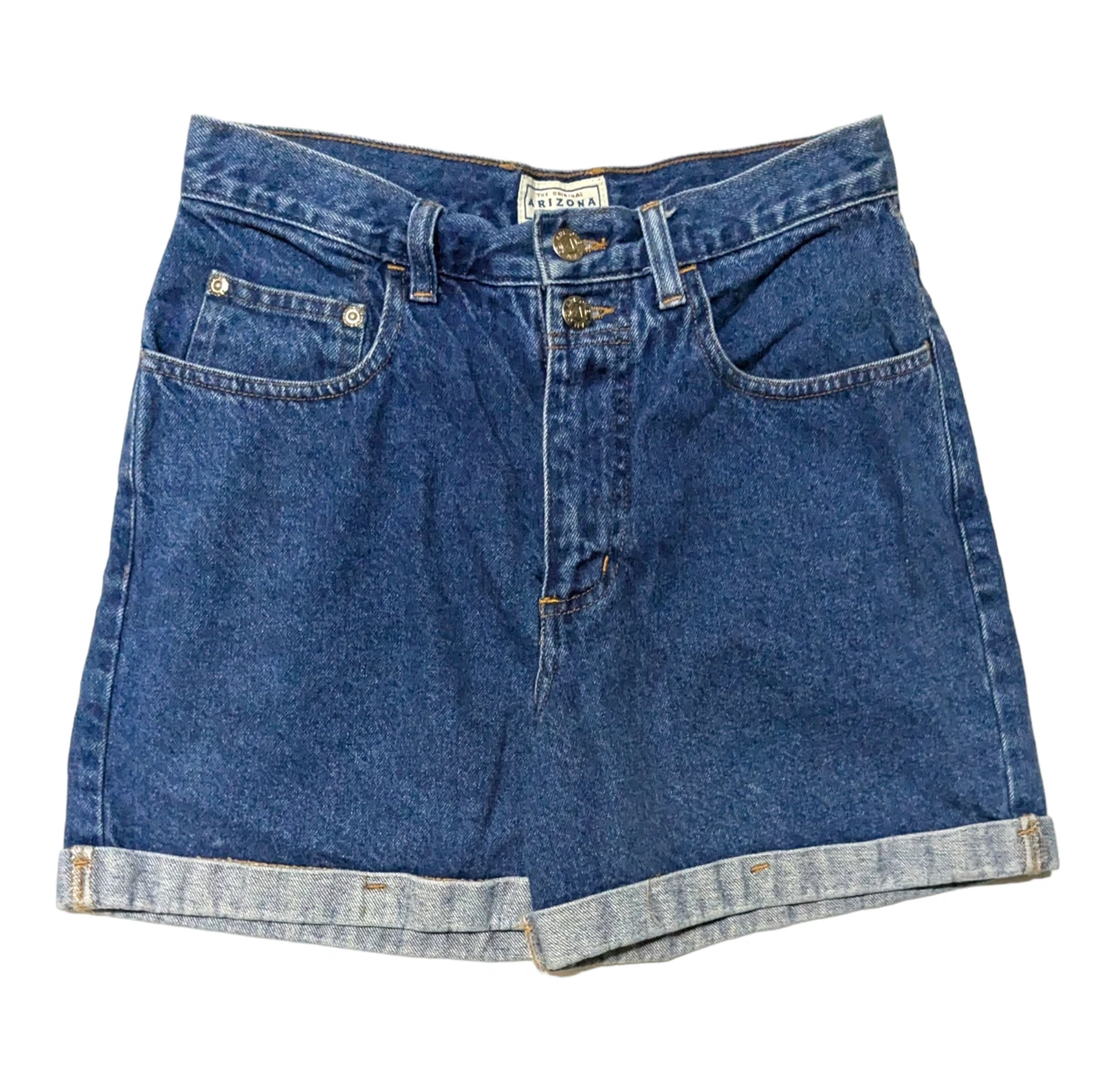 Short Jean Fille Arizona Taille 8 - 100% Coton Bleu - Occasion TB État