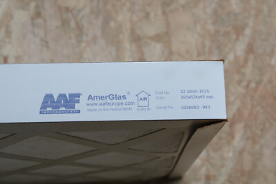 AAF Amer Glas Luftfilter 395 x 624 x 45 mm 32-0000-1625, 5836002-042 Filter