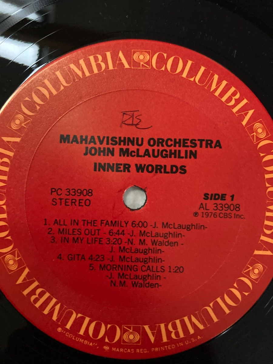 John McLaughlin – Inner Worlds US Mahavishnu Orchestra, John Mclaughlin - Inner Worlds