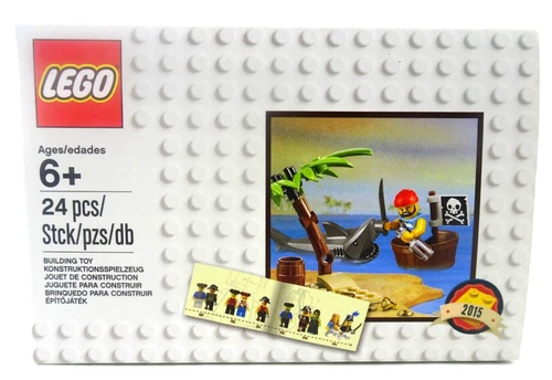 NIB 2015 LEGO VIP Member Exclusive Limited-Edition Pirates Set #5003082 24 Pcs