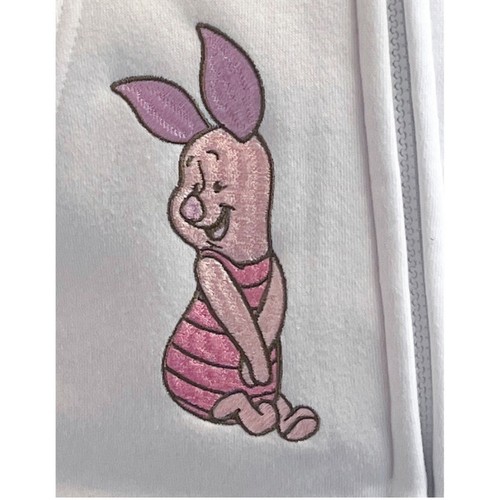 Peanuts Snoopy, Mickey, Winnie, Stitch Zip Sweatshirt Hoodie Chenille Patches - Picture 14 of 18