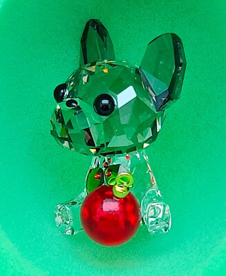 スワロフスキー　Dog NEW Gift Box SWAROVSKI 5625662 Crystal Christmas Holiday Cheers