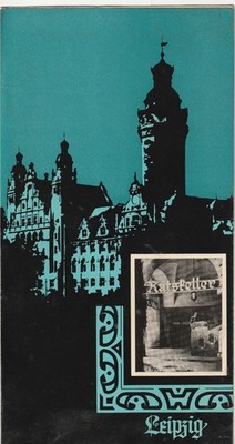 DDR   Speisekarte Leipzig Gaststätte Ratskeller