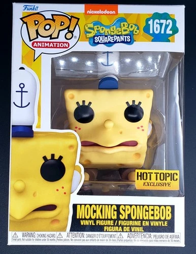 Funko Pop! Vinyl: Nickelodeon - Mocking SpongeBob - Hot Topic (Exclusive) #1672