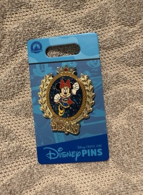 Disney Cruise Line DCL Destiny Super Hero Minnie Mouse Gold Pin Inaugural 2025