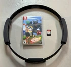 Nintendo Switch Ring Fit Adventure Game Ring-Con Tested Working With Game Case