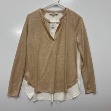 NWT Ann Taylor Loft High Low Top Size Small