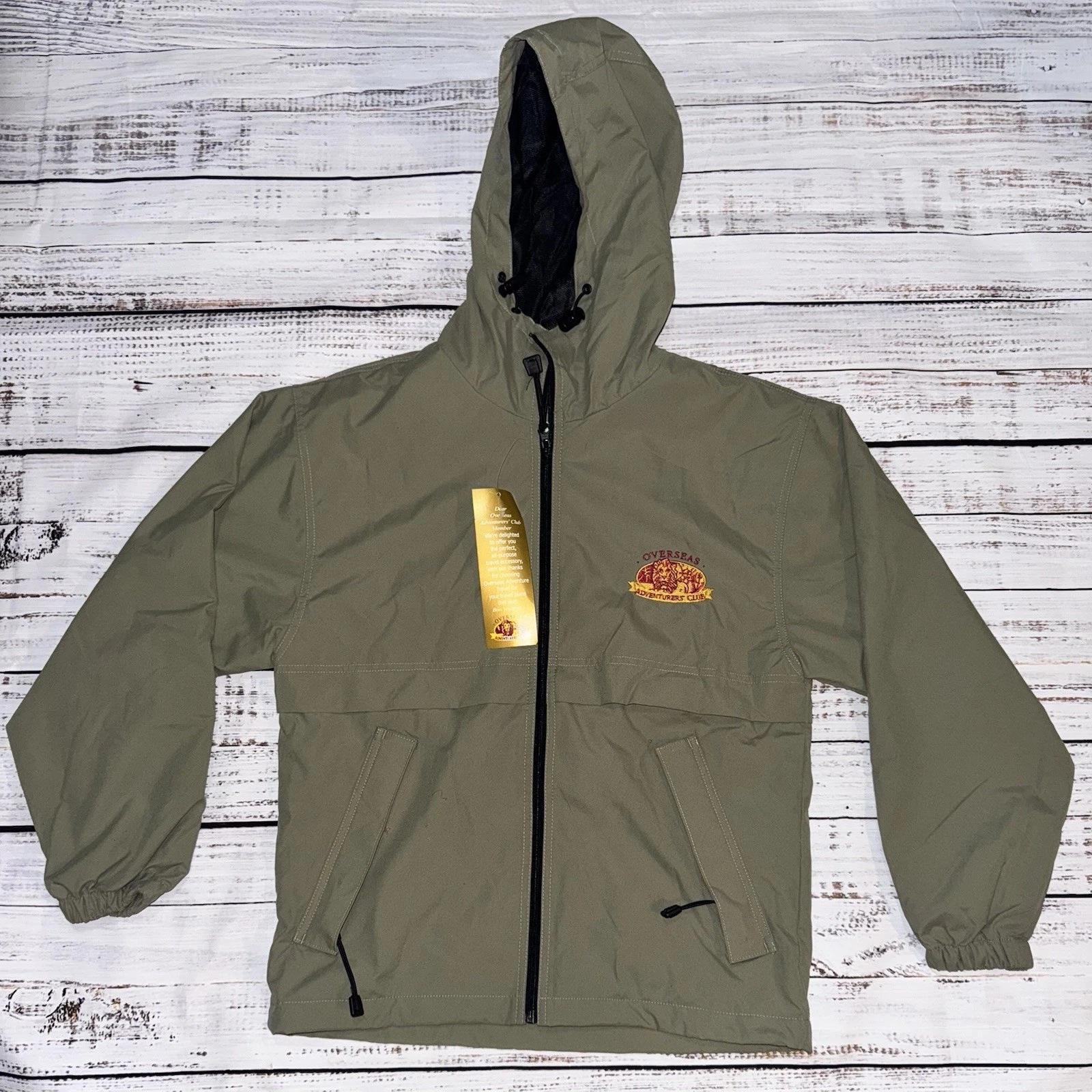 Overseas Adventurers Club Small Unisex Outdoor Lined Windbreaker Jacket
Opens in a new window or tab