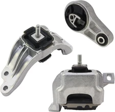 3Pcs Engine Motor & Transmission Mount Kit for MINI Cooper R55 R56 R57 sliver 