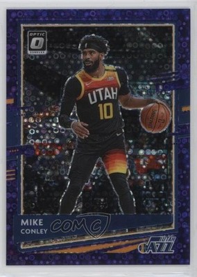 2020-21 Panini Donruss Optic Fast Break Purple Prizm 11/95 Mike Conley #123 1c85