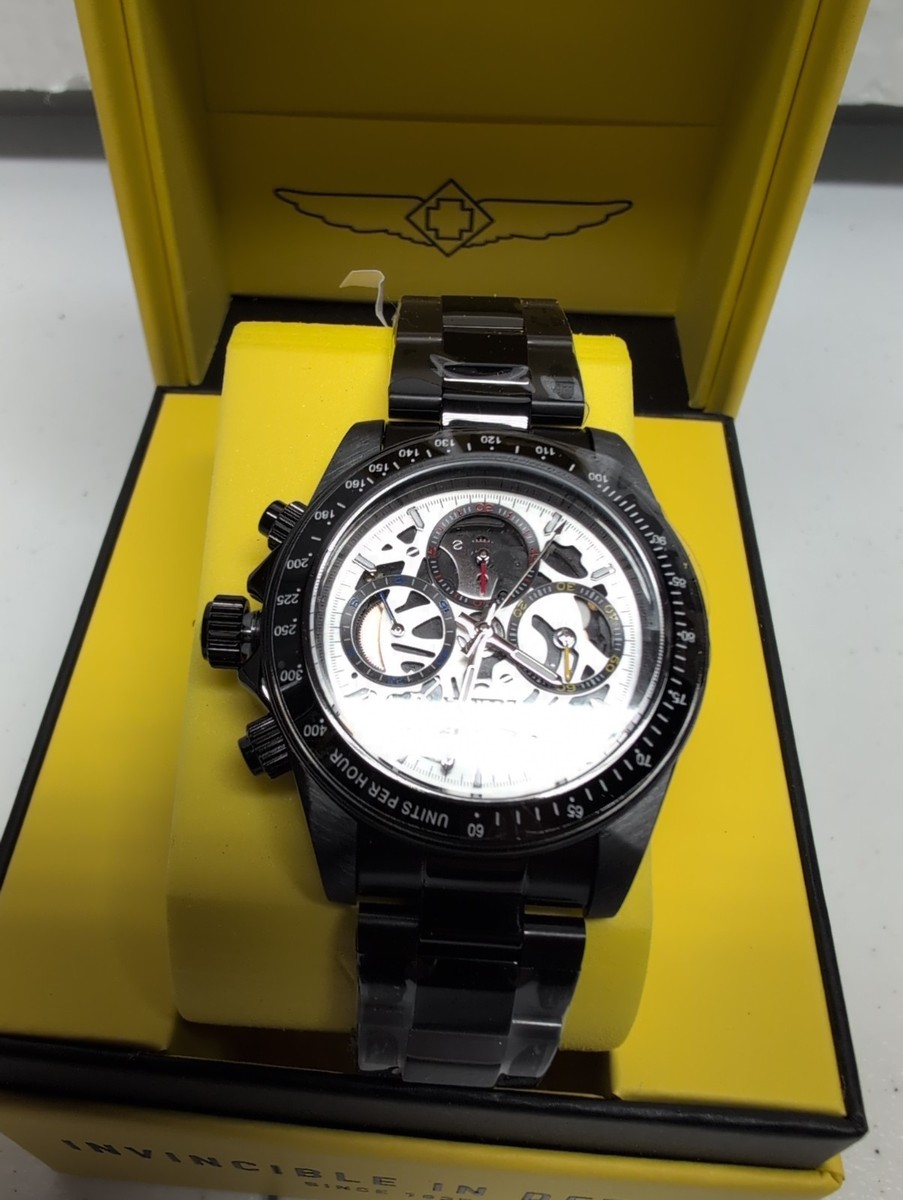 Invicta Speedway Verve 50426 Men's 44mm Watch Red Dial Silver for