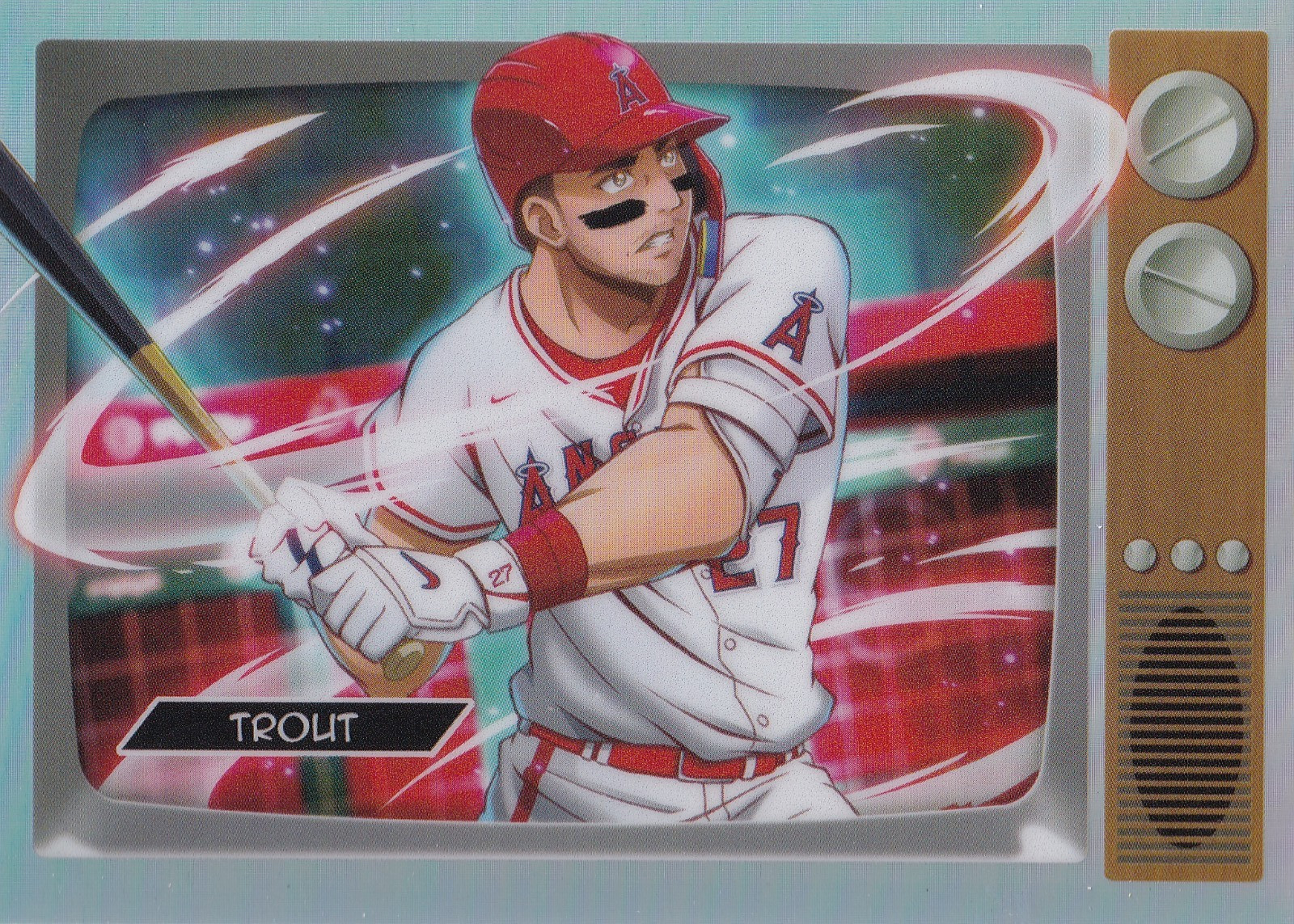 2025 Bowman #BA-1 Mike Trout Anime