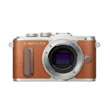 Olympus PEN E-PL8 Camera Body Brown Used 1 Year Warranty Tested From Japan
