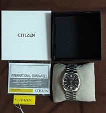 Citizen TSUYOSA NJ0150-81E Automatic Black Dial Integrated Bracelet Watch