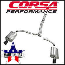 Corsa Sport 2.5 Cat-back Exhaust System Fits 2010-2019 Ford Taurus Sho 3.5l V6 Corsa Sport 2.5 Cat-back Exhaust System Fits 2010-2019 Ford Taurus Sho 3.5l V6