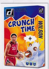 2025 Panini Donruss WNBA CRUNCH TIME #12 A’ja Wilson, Las Vegas Aces