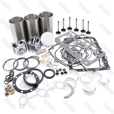 Overhaul Rebuild Kit for Yanmar 3TNV76 John Deere 1435 2305 X495 X740 X749 X950R