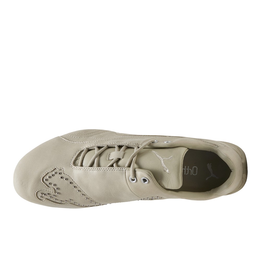 PUMA Future Cat Studs Lace Up Mens Off White Sneakers Casual Shoes