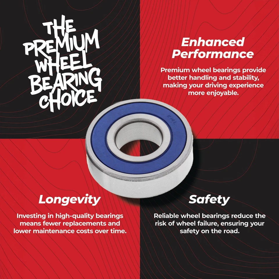 All Balls 25-1381 Wheel Bearing Kit Front For Honda GL1800 Gold Wing 01-12 Foto 4 de 4