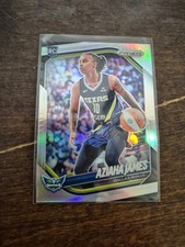 2025 Panini Prizm WNBA Aziaha James Dallas Wings RC Silver 