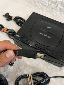 Sega Saturn Console System MK-80000 With 2 Controllers & Dragon Ball Z Game