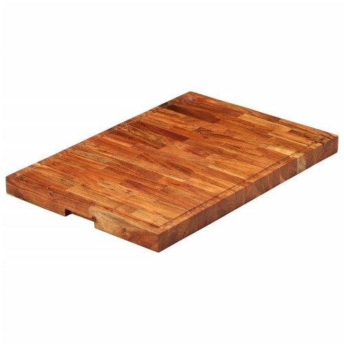 Tagliere 60x42x4 cm in Legno Massello di Acacia - Foto 2 di 7