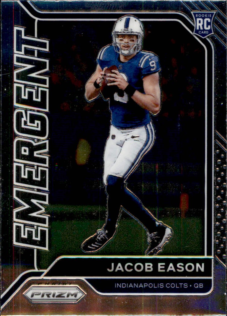 2020 Panini Prizm #13 Jacob Eason Emergent