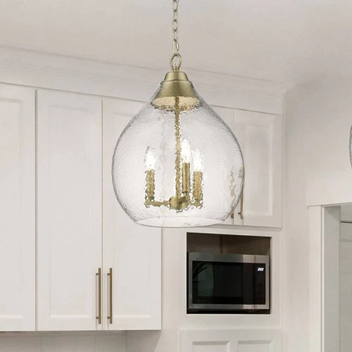 Ariella 14 3/4" Wide Brushed Champagne Bronze Pendant Light - Picture 1 of 7