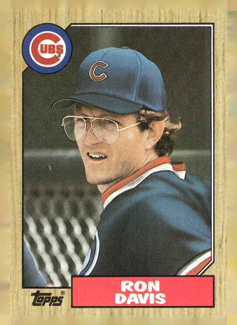 1987 Topps #383 Ron Davis
