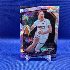 Emily Engstler Washington Mystics 2025 Prizm Panini Ice Parallel #84
