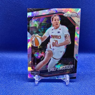 Emily Engstler Washington Mystics 2025 Prizm Panini Ice Parallel #84