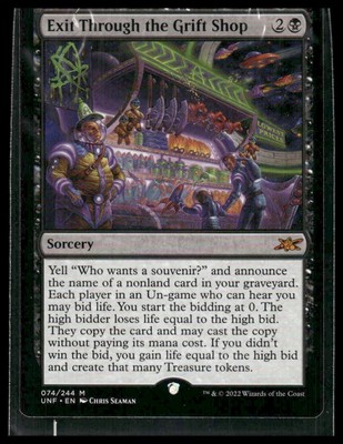Unfinity #360 Exit Through the Grift Shop