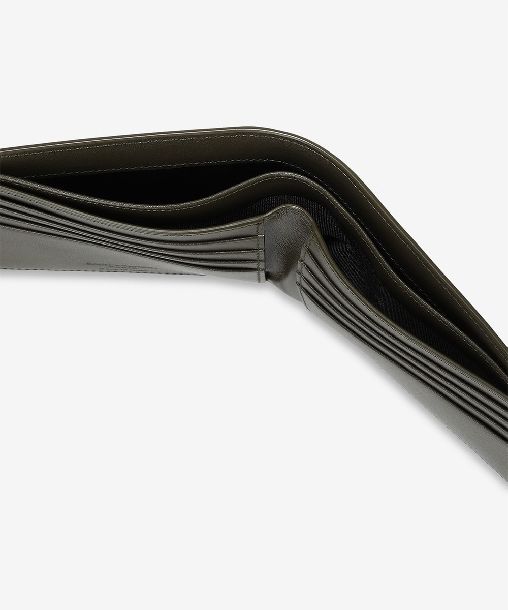 SAINT LAURENT Signature Logo East-West Wallet Light musk | eBay