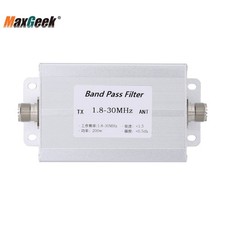 1.8-30MHz Band Pass Filter 50ohm Anti-interference 200W CW AM FM BPF w/ SL16-F