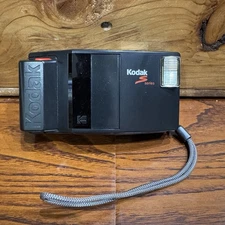 Vintage Kodak S Series 35mm Film Camera – Point & Shoot Compact with Flash