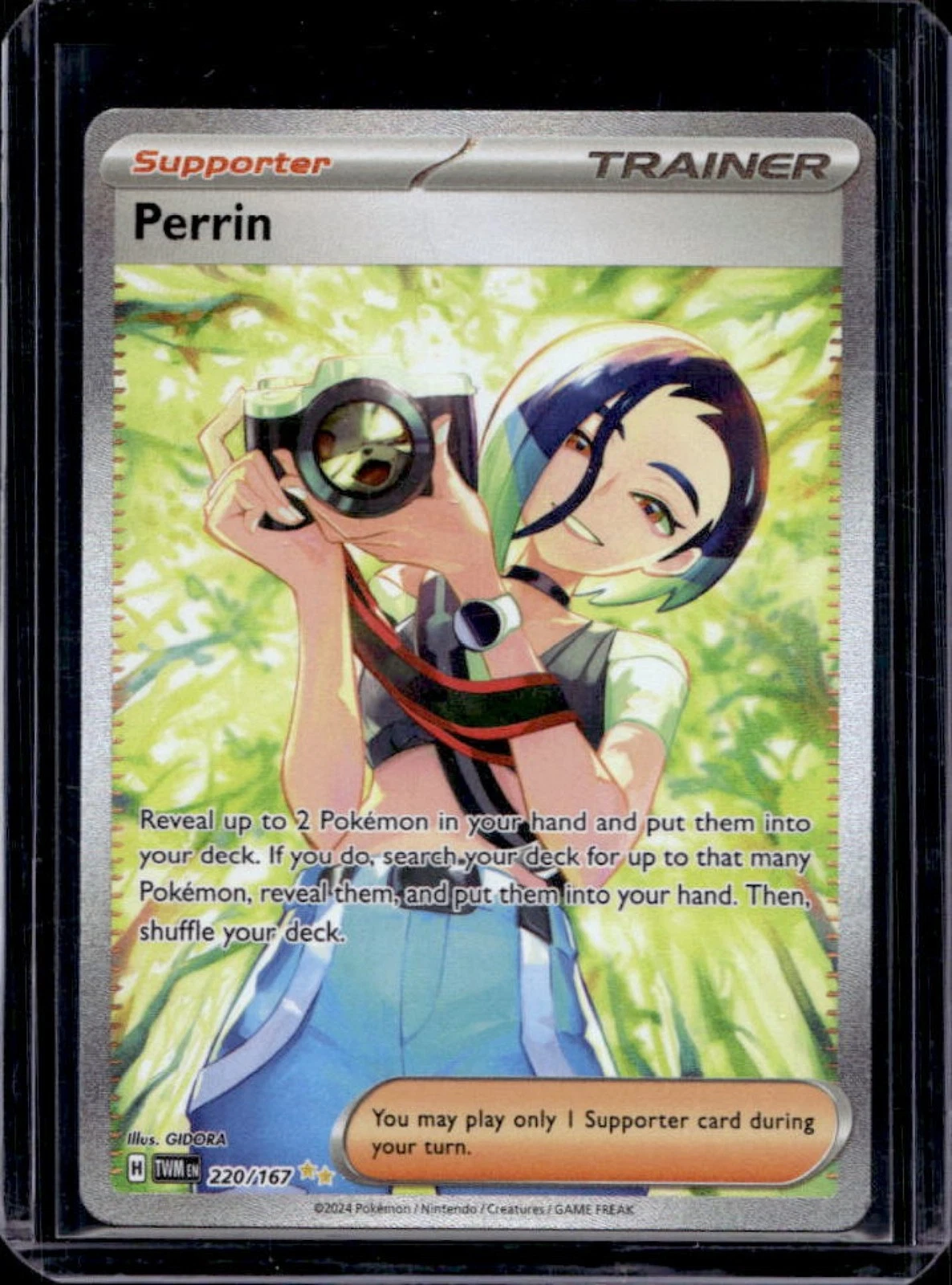 Perrin - Twilight Masquerade #220 Price & Value ($166.63) | PokeScope