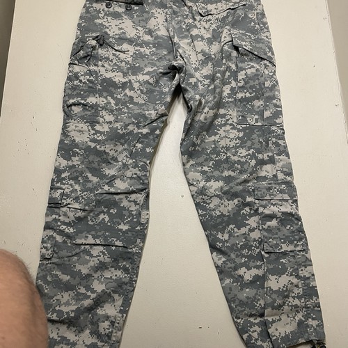 Army Combat Uniform Trouser pant UPC Digital Camo 8415-01-519-8414 Size L Reg - Picture 6 of 7