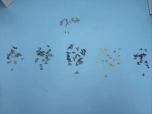 Military 25+Pins Each: “V”, Stars, Leaf Mixed, WW2, Insignia, Medals, Campaign X