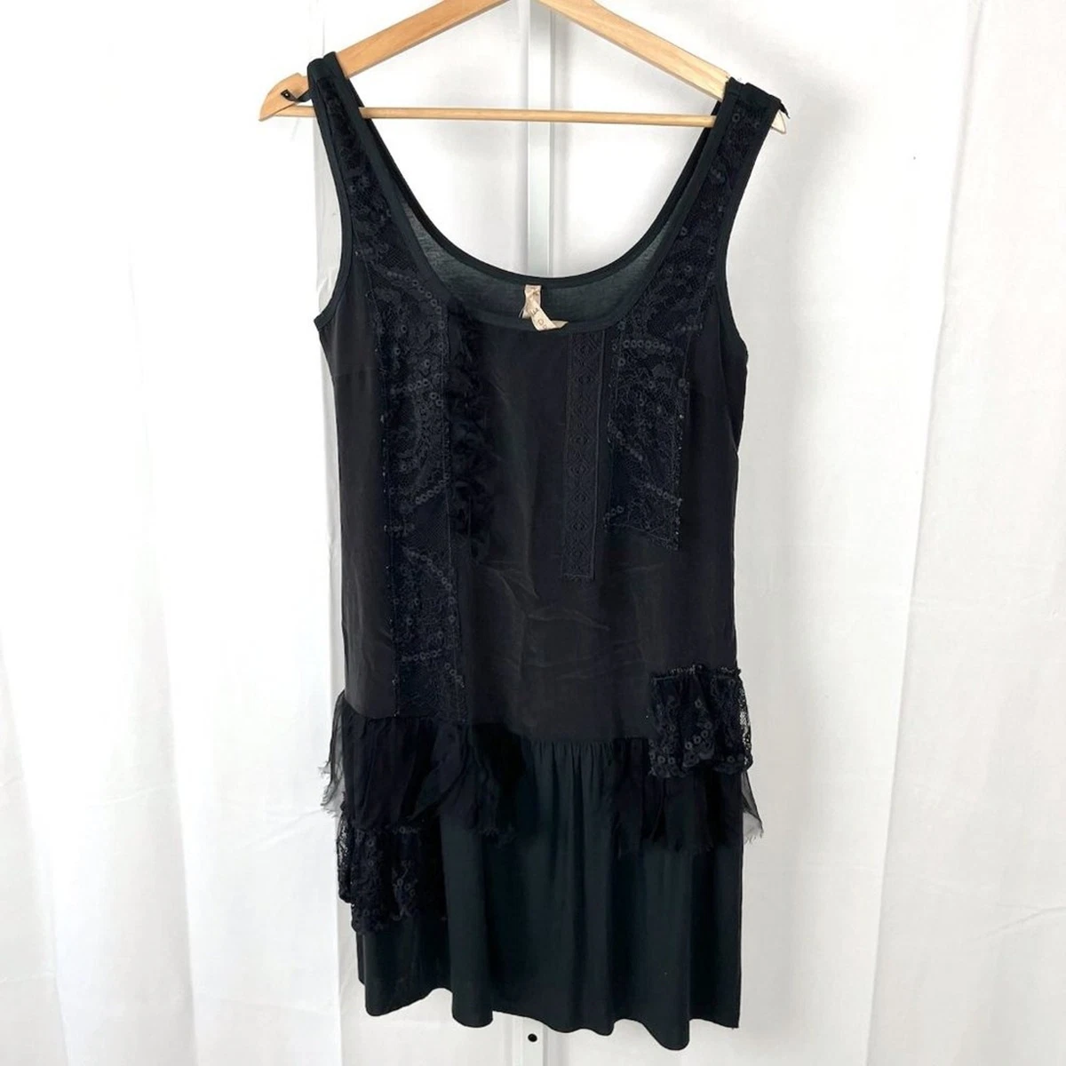 knee length dresses for ladies Belted Ivory Cotton Lace Midi Dress - Strapless Dresses main image 0