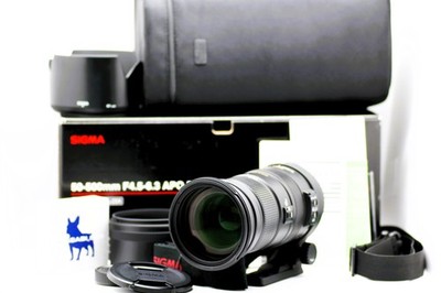 [Almost Unused] Sigma APO 50-500mm F/4.5-6.3 DG OS HSM AF Lens For Nikon F JAPAN
