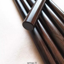 Dalbergia melanoxylon Round Stick Lumber Shaft Weapon Defense Craft Prop Gift