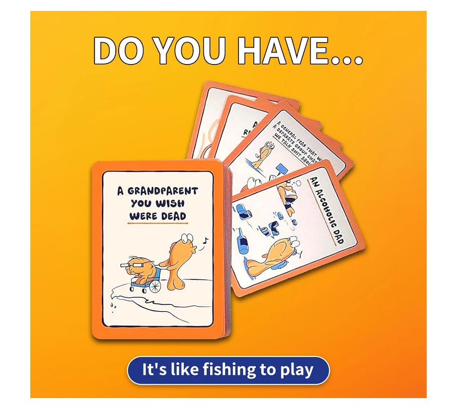 Go Fuck Yourself Card Game for Adults - 48 Swear Word Playing Cards, Stress Reli - image 2 of 4