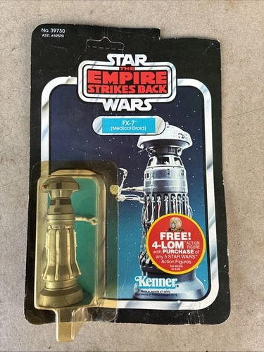 STAR WARS ESB FX-7 Medical Droid 1982 Vintage Kenner Sealed Card 47B MOC Rare